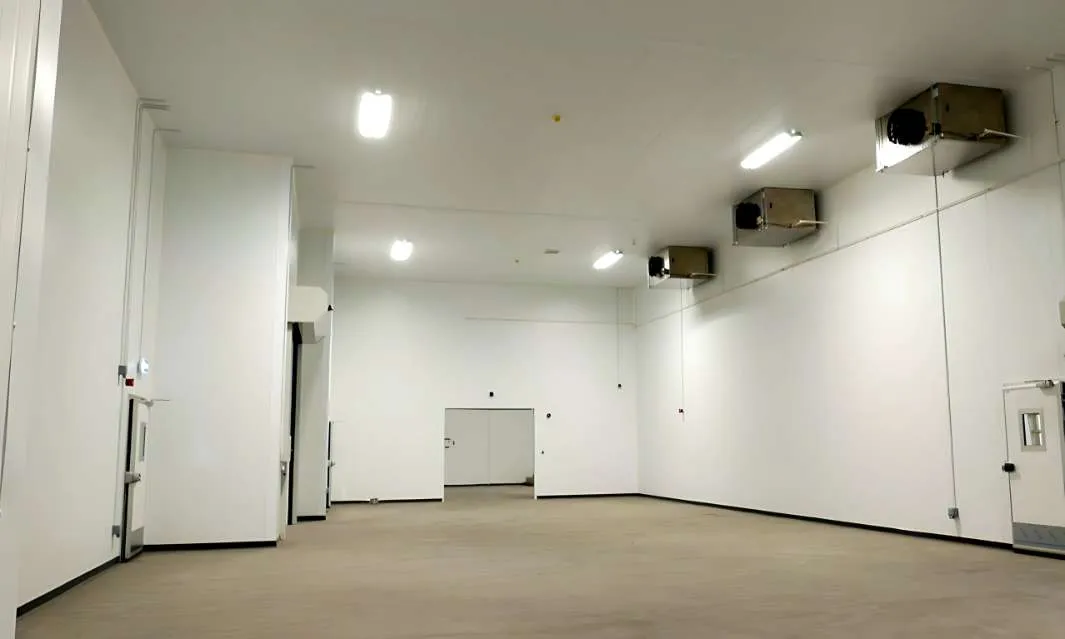 Empty Cold Room Interior
